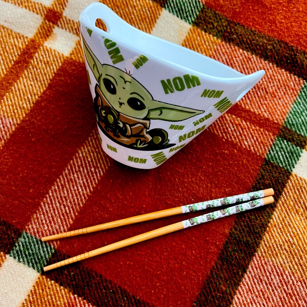 Baby Yoda (Grogu) Ramen set